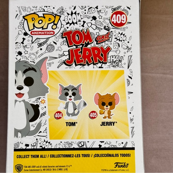 FUNKO POP! Animation: Hanna Barbera - Tom Collectible Figure, Multicolor. #409 - Picture 5 of 7